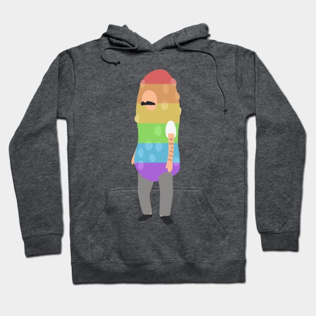 Rainbow Pickle Bob Hoodie by gray-cat